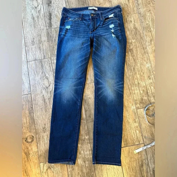 Abercrombie and Fitch straight leg denim jeans women’s 4R - Picture 1 of 9